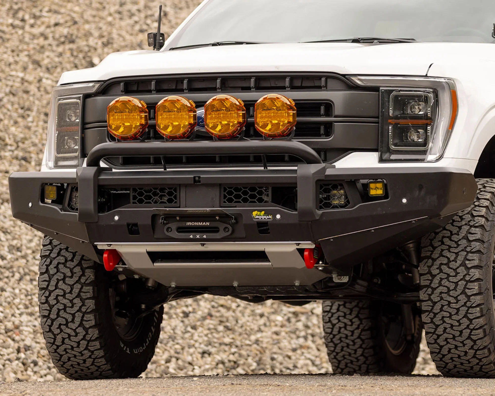 APEX Single Loop Bull Bar & Lights Kit - Image 2