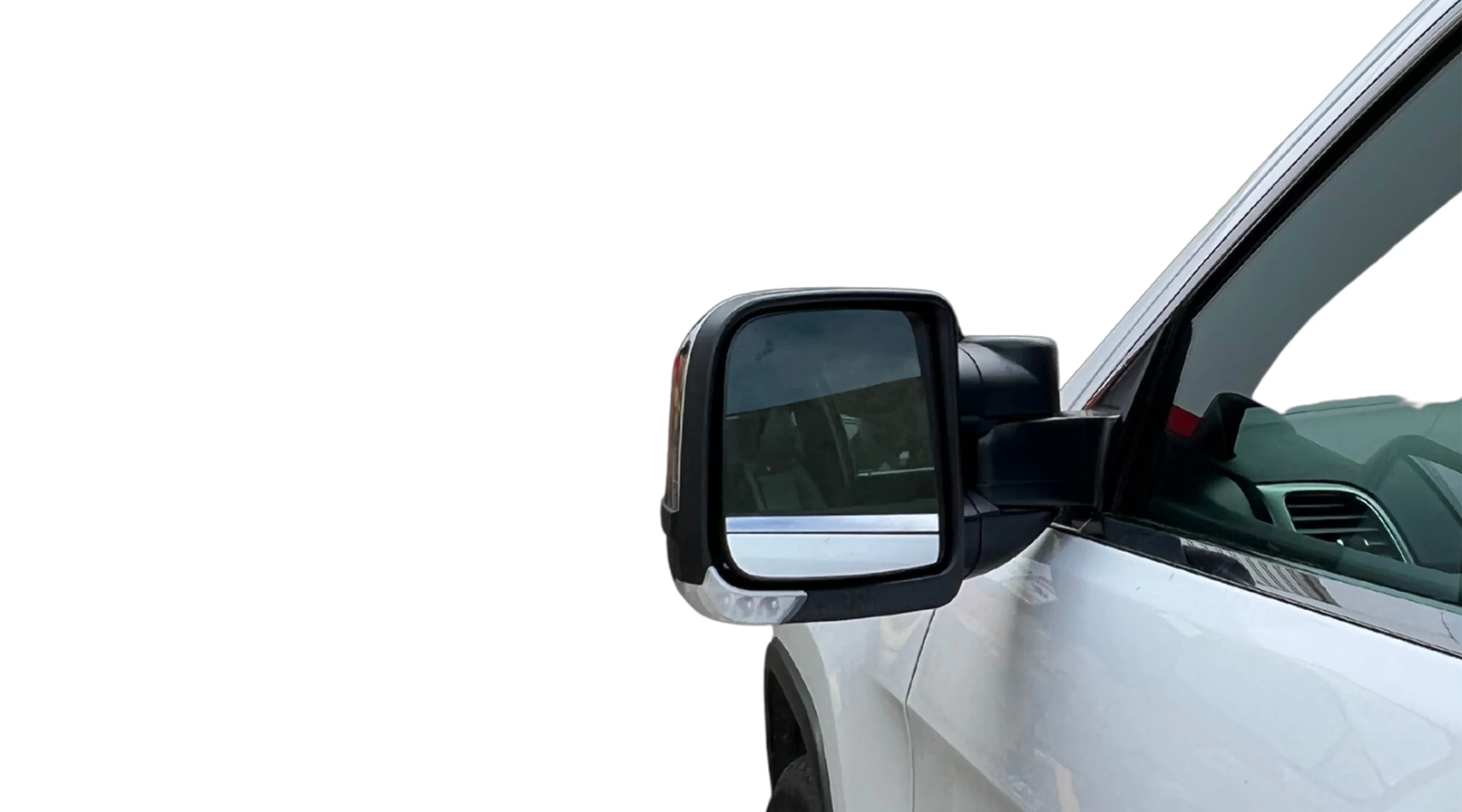 ClearView Compact Towing Mirrors- Chrome - Image 3