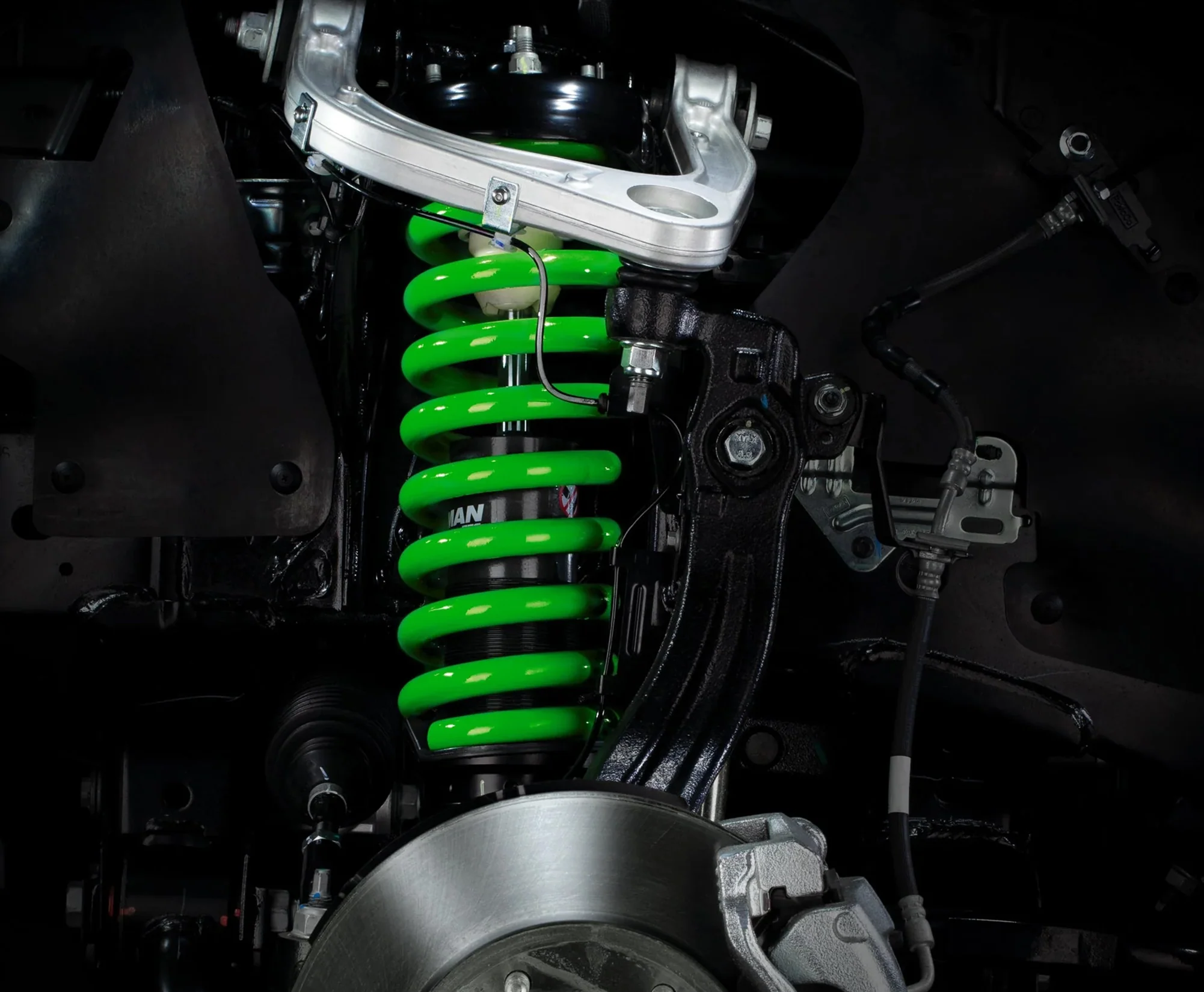 Coil Springs Green - Light - 50mm