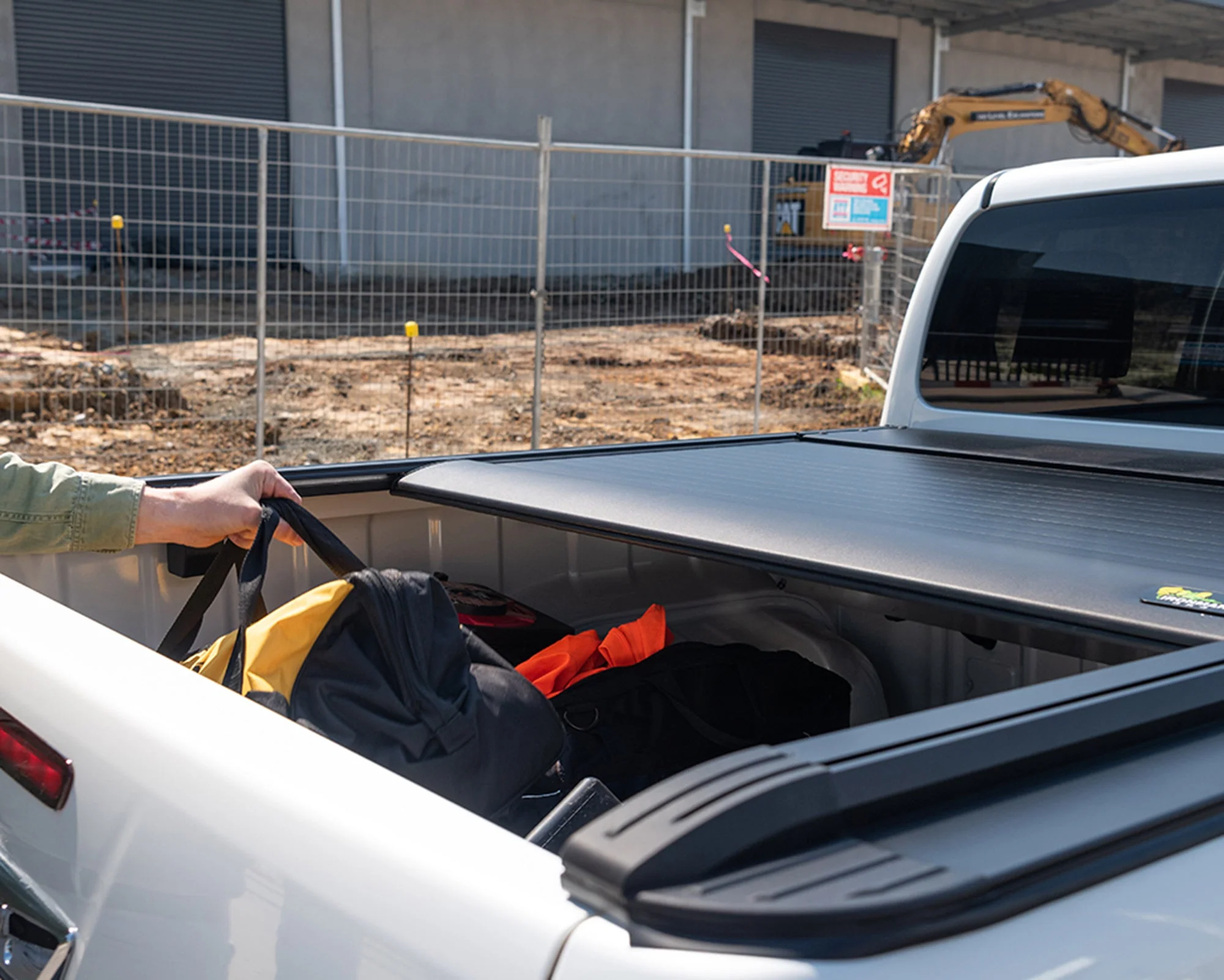 Slide-Away Retractable Ute Roller Shutter (Electric)