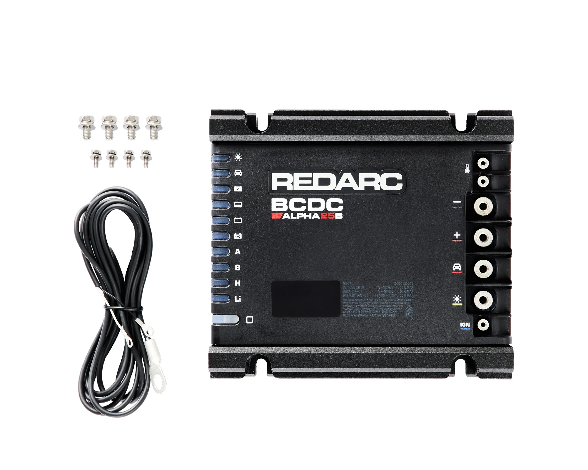 REDARC BCDC Alpha25 12V Battery Charger